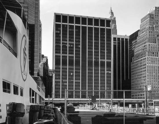 From Pier 11, East River, between Old Slip and Wall Street, Manhattan I, 1998