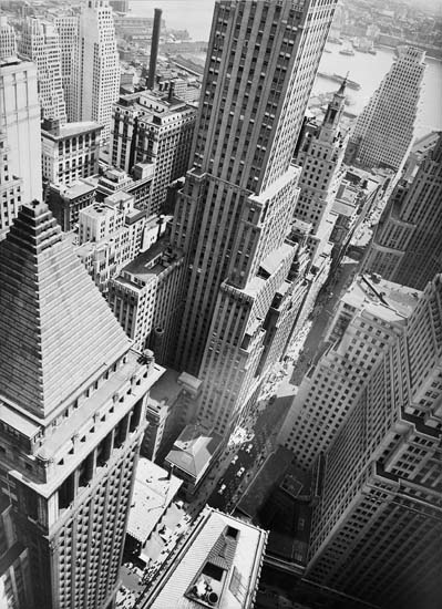 Wall Street District, 1938