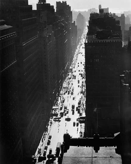 Seventh Avenue Looking South from Thirty-fifth Street, 1935