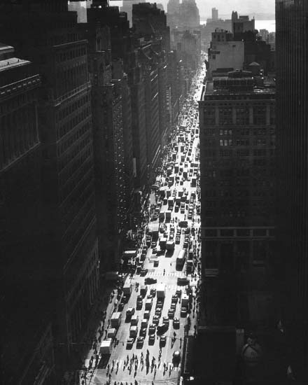 Seventh Avenue Looking South from Thirty-fifth Street, 2001