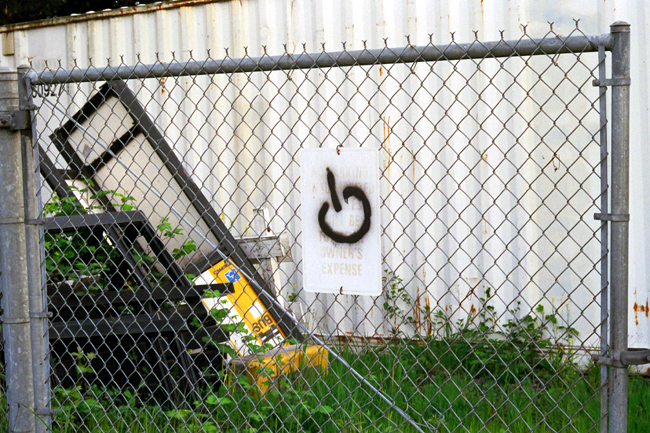 <b>Power</b><br />Y’gotta love a town so geeky that the computer “power” symbol doubles as a gang sign. NOBODY MESSES WITH THE SOFTWAYR ENGINEERZ!<br /><br />Mileage: 3.4 of 6.0
