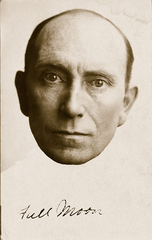 Caption: I told you I would meet you face to face and here I am.