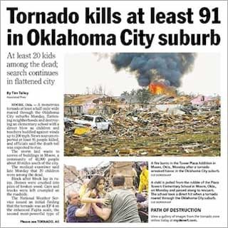 How to Headline a Tornado