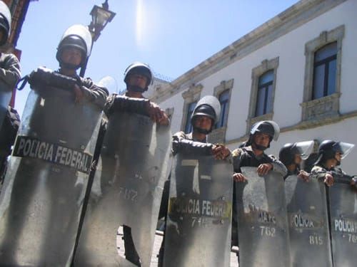 Violence in the Zócalo