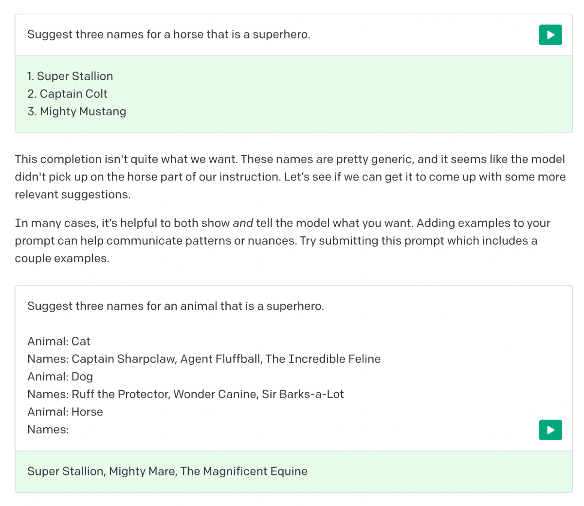 오픈AI의 챗GPT 프롬프트 작성 가이드라인
