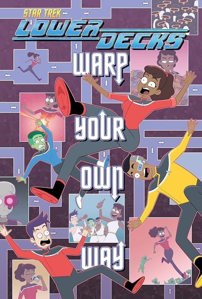 Star Trek Lower Decks Warp Your Own Way comic cover