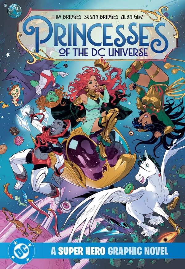 cover of Princesses of the DC Universe graphic novel