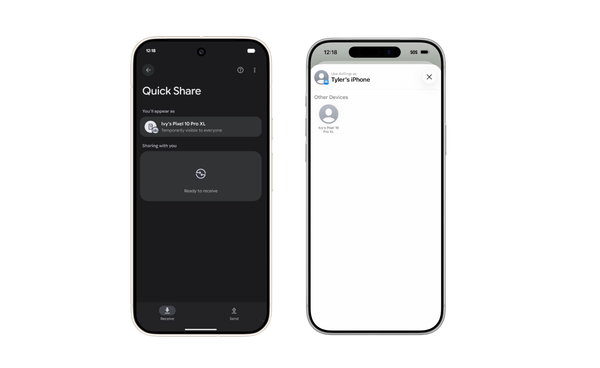 Google releases QuickShare with AirDrop compatibility