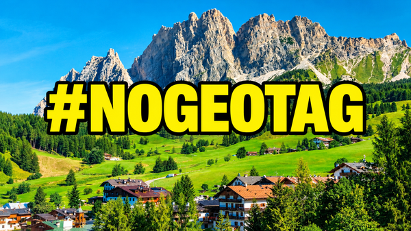(Avanzato) #Nogeotag: non taggare i luoghi per difendere la montagna dal turismo di massa