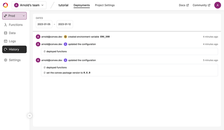 Announcing Convex 0.7.0
