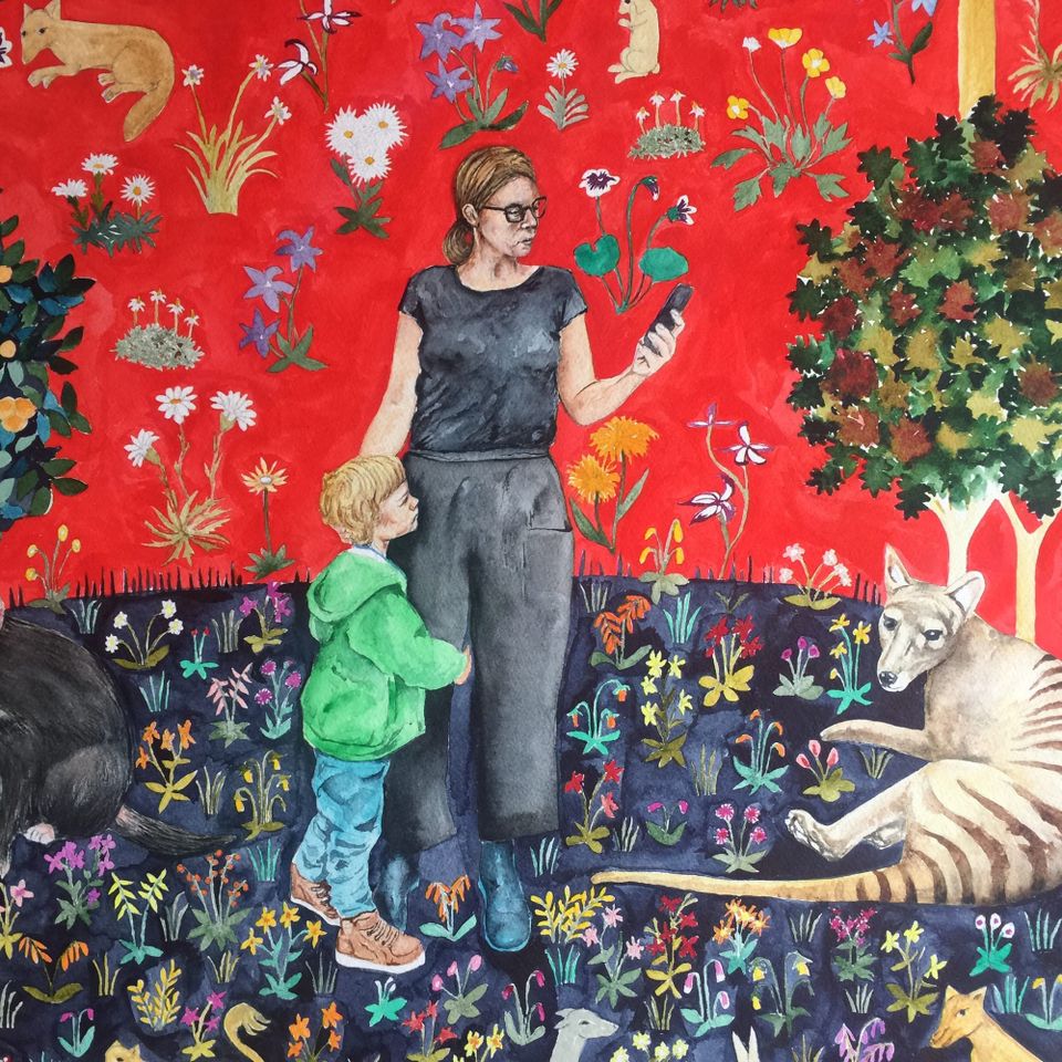 SOME NOTES AND OBSERVATIONS ON, AND INSPIRED BY, SOME PAINTINGS BY NICOLE O’LOUGHLIN.