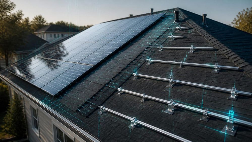 What a Roof Replacement Costs With Panels Already Up There