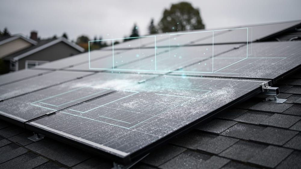 The Film on Your Panels That Rain Does Not Remove