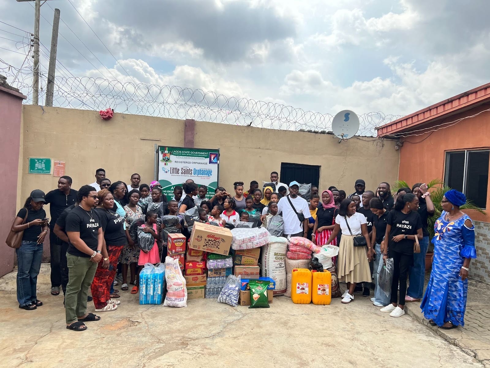 Payaza - Giving Back: Outreach to Little Saints Orphanage