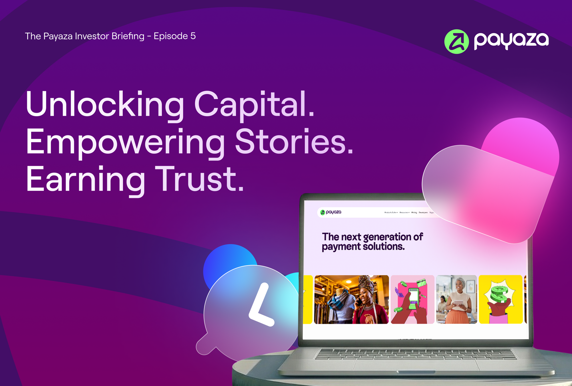 Unlocking Capital. Empowering Stories. Earning Trust.