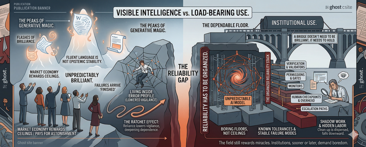 The Reliability Gap