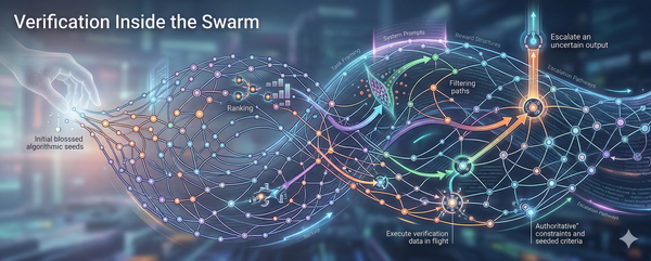 Verification Inside the Swarm