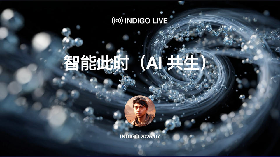 INDIGO LIVE / 智能此时 - 月末直播线下特别版回放 2025.07