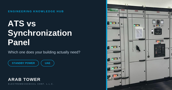ATS vs Synchronization Panel: Which One Does Your Building Actually Need?