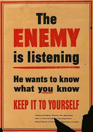 enemylisten from http://www.usmm.org/postertalk2b.html