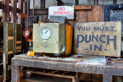 Punch clock