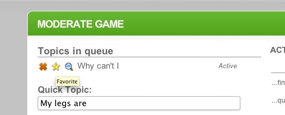 Suggestfeud - favorites