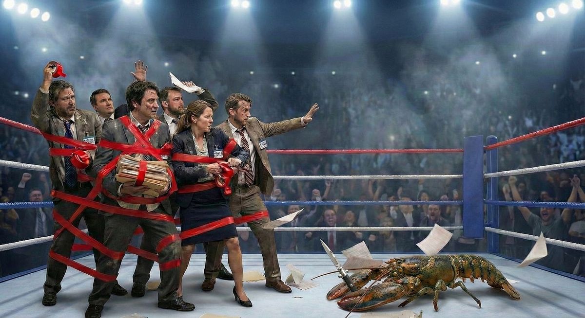 The machine fights back