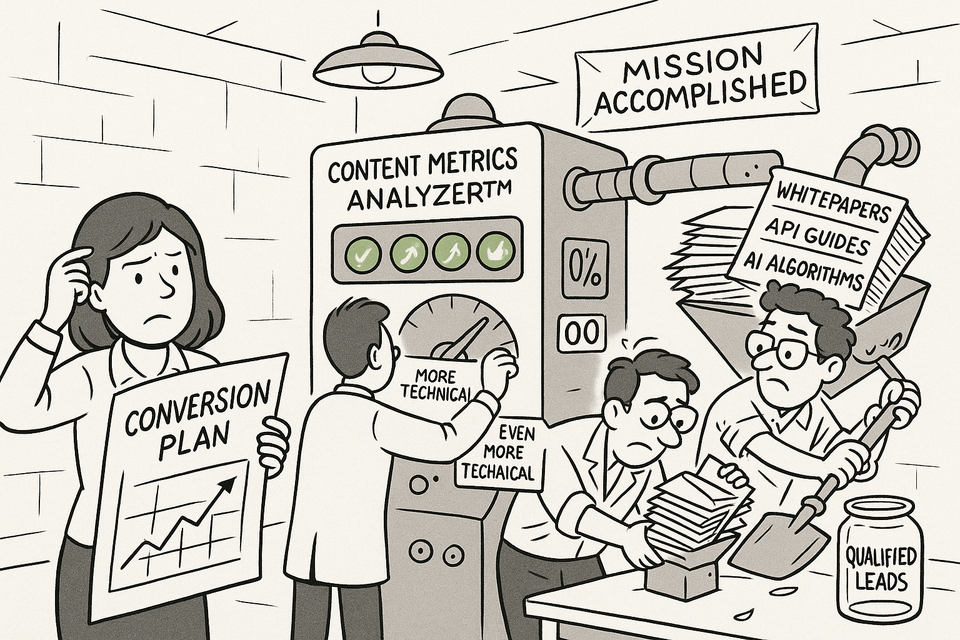 Why B2B content teams make conversion mistakes?