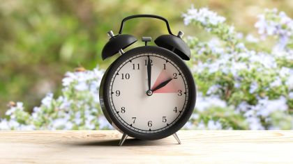 Why are clocks set forward in the spring?