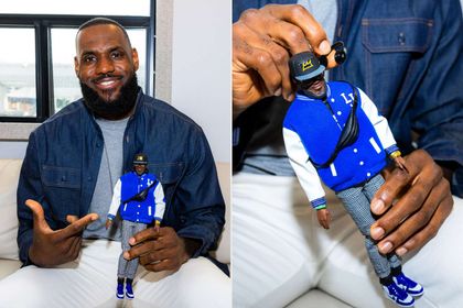 LeBron James makes history with his Ken doll