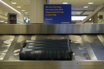 At Southwest Airlines, checked bags will no longer fly for free