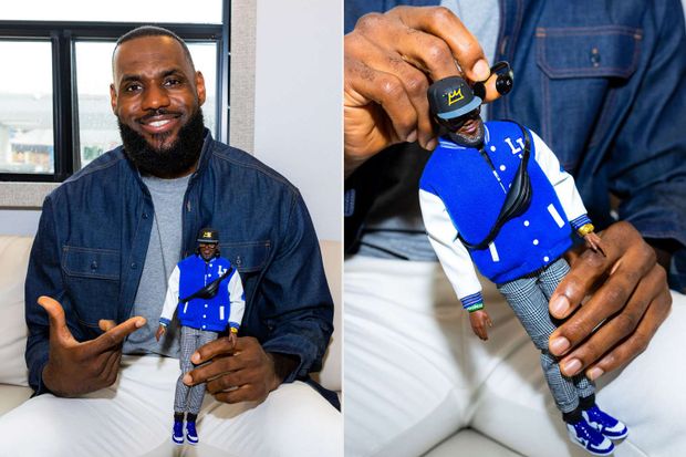 LeBron James makes history with his Ken doll