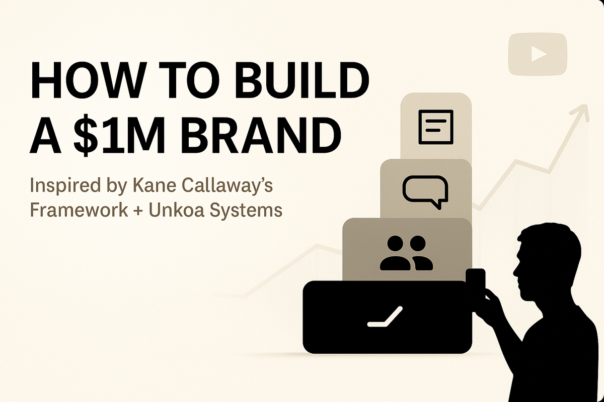 How to Build a $1 Million Brand—Step‑by‑Step