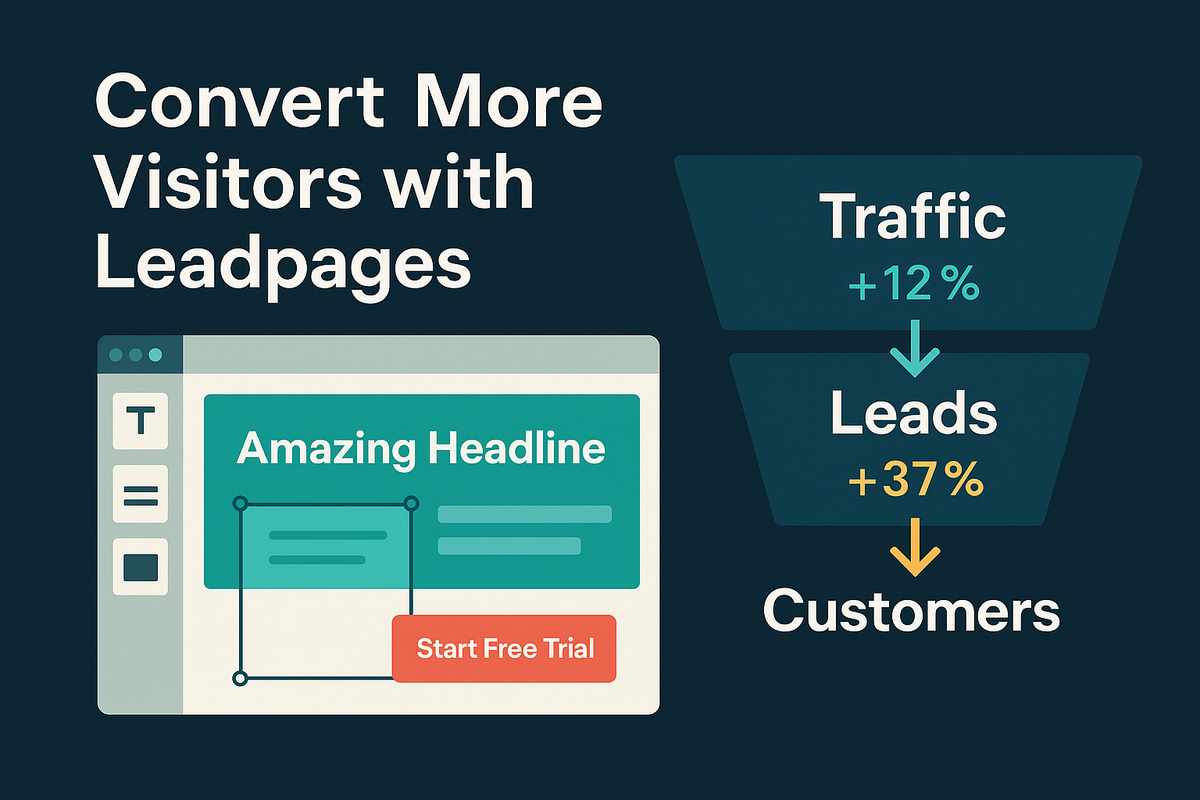 Leadpages: Turn Visitors into Customers — 2025 CRO Guide