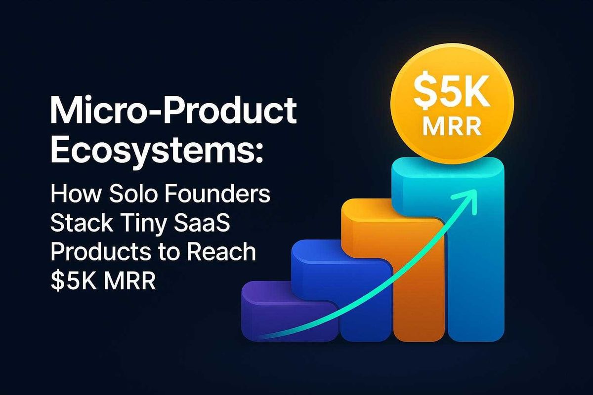 Micro-Product Ecosystems: How Solo Founders Stack Tiny SaaS Products to Reach $5K MRR in 2026