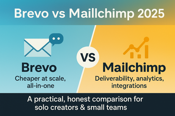 Brevo vs. Mailchimp (2026): The No‑Fluff Guide for Solo Businesses and Small Teams