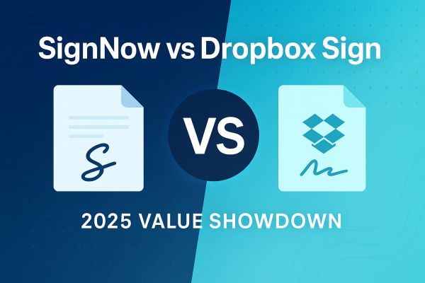 SignNow vs Dropbox Sign (HelloSign) in 2026: Which Gives Small Teams More Value for the Money?