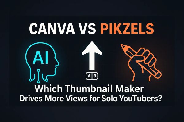Canva vs Pikzels (2026): Which Thumbnail Maker Drives More Views for Solo YouTubers?