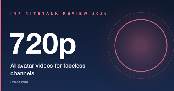 InfiniteTalk review 2026 — AI avatar videos for faceless channels