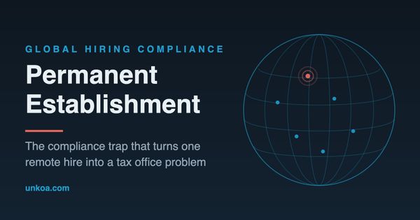The OECD's New 50% Rule: When a Remote Hire Creates Permanent Establishment (2026 Guide)