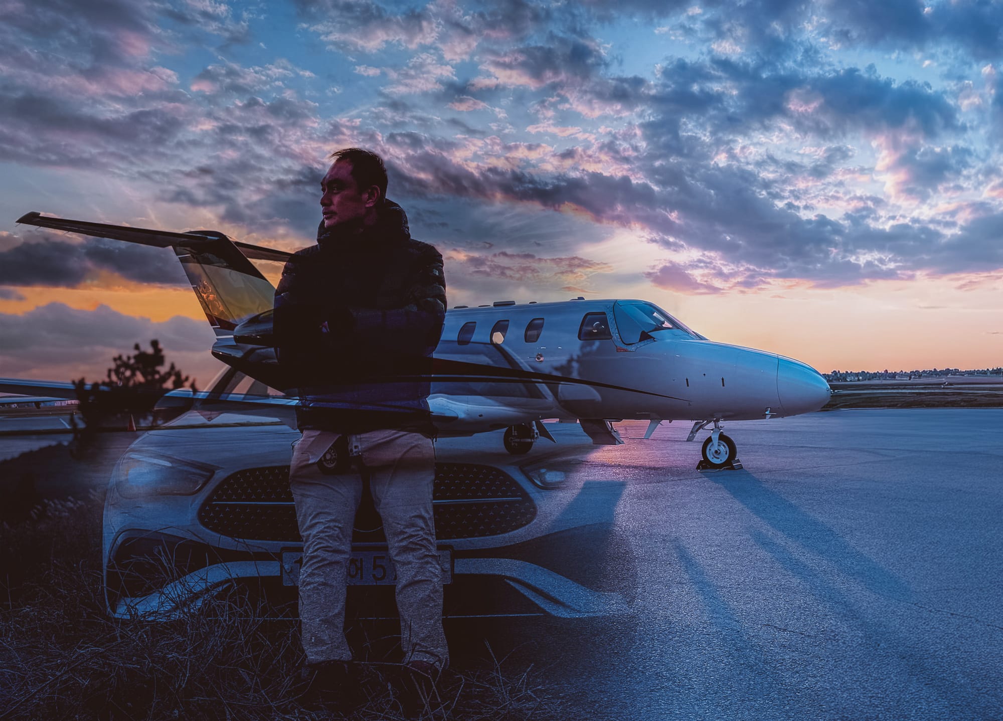 <p style="color: #885B46;"><i><b>Exotic</b> Flights. <b>Soulful</b> Drives.  <b>Evocative</b> Life.</i></p>