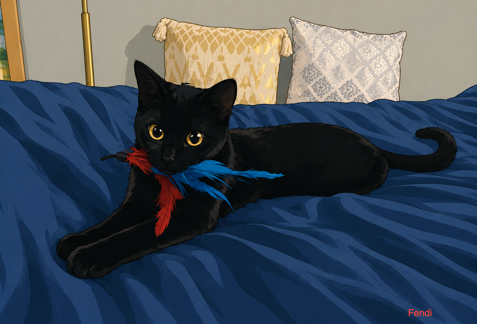 My cat is a spy