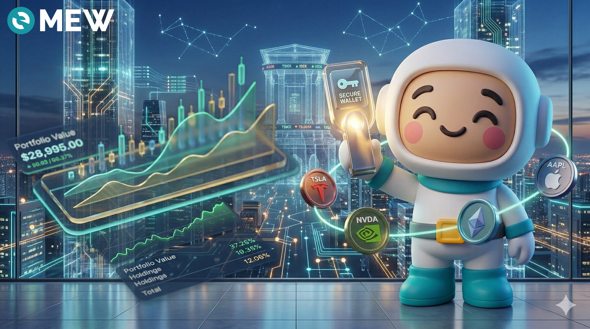 Get Tokenized Stocks, Bring Your Own Wallet