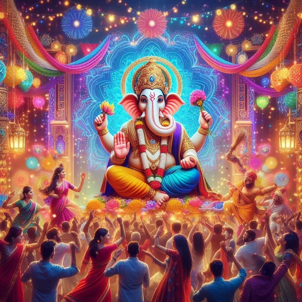 The Story of Ganesh Chaturthi: The Birth and Blessings of Lord Ganesha