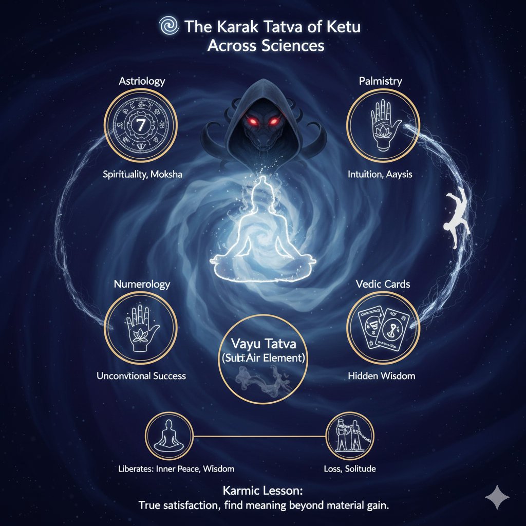 🪐 The Karak Tatva of Ketu Across Sciences