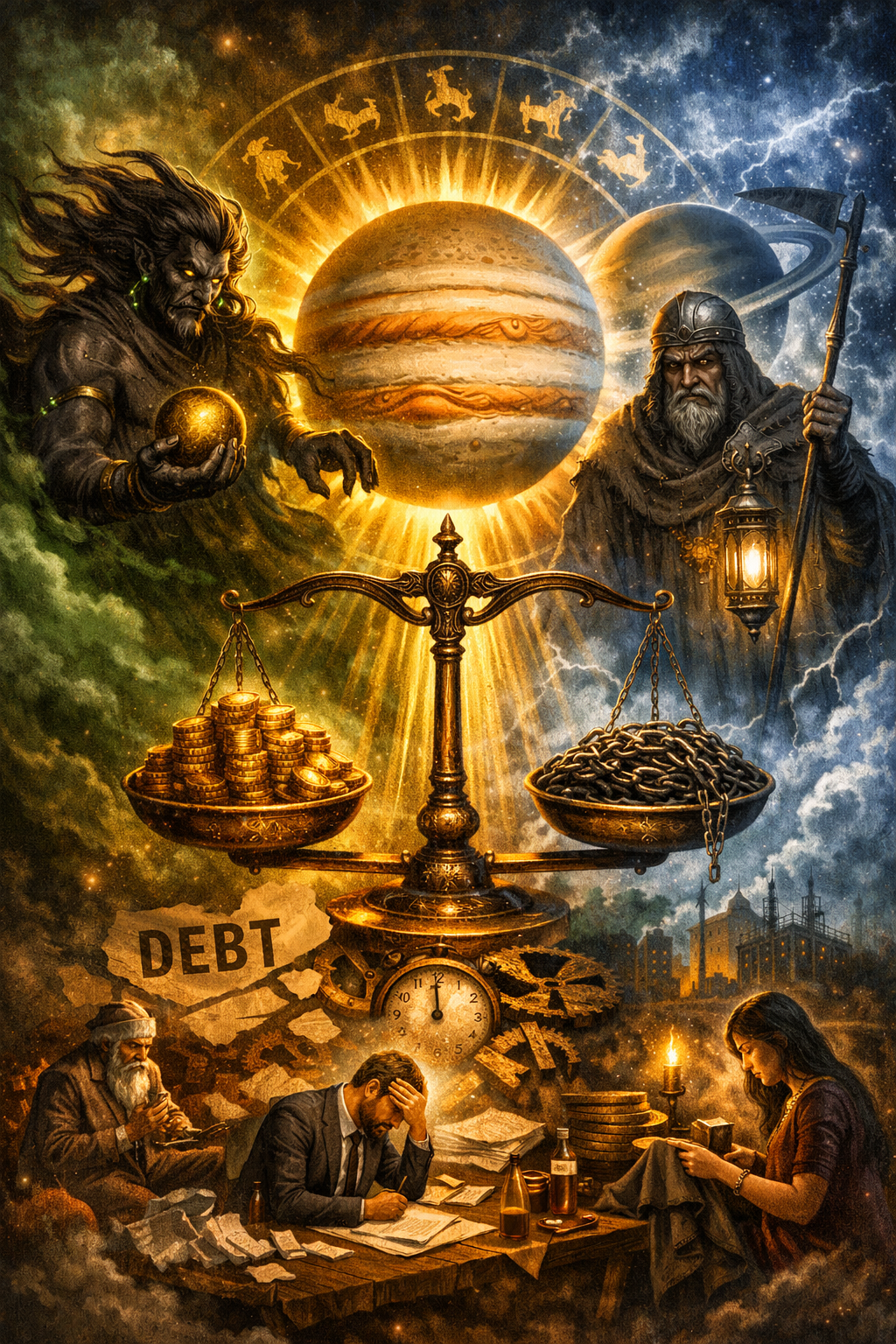 The Saturn Parallel — How Rahu Operates Like Saturn, and How Rahu Rescues Other Planets