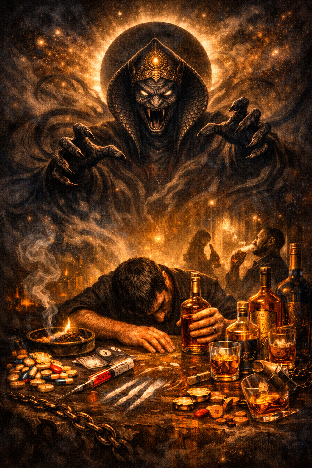 Rahu, Liquor, and Addiction