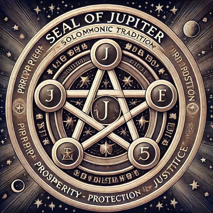 Seal of Jupiter  - The Seven Pentacles