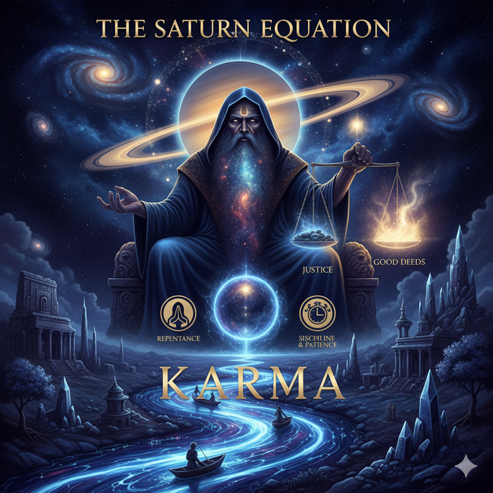 The Saturn Equation: Navigating the Karmic Waters of Astrology