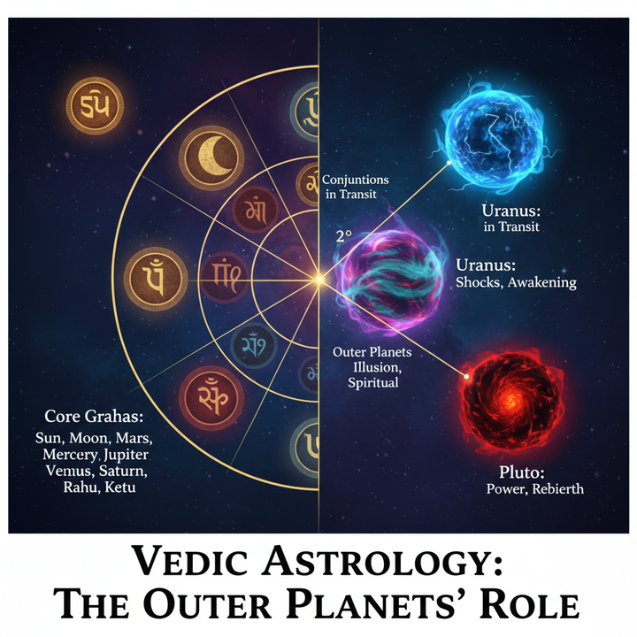 Outer Planets in Vedic Astrology: Do Pluto, Neptune, and Uranus Really Matter?